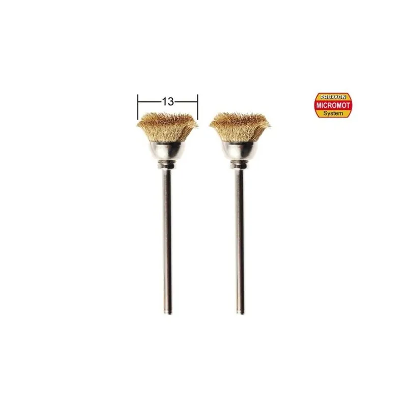 MÄSSINGSKIVBORSTAR 13MM