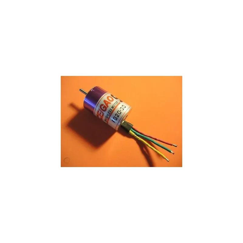 FEIGAO FG20-30 INRUNNER BRUSHLESS MOTOR 2.3MM SHAFT, 5850 KV RPM/V