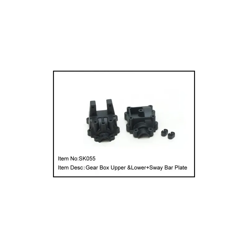 Gear Box Upper and Lower + Sway Bar Plate