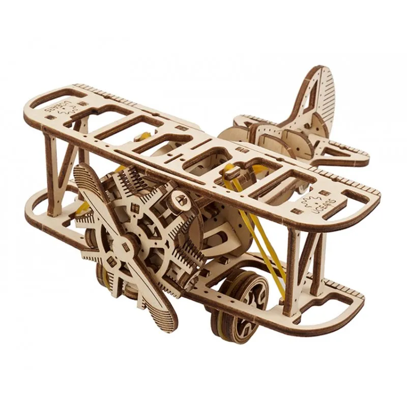 Ugears Mini-Biplane - 9