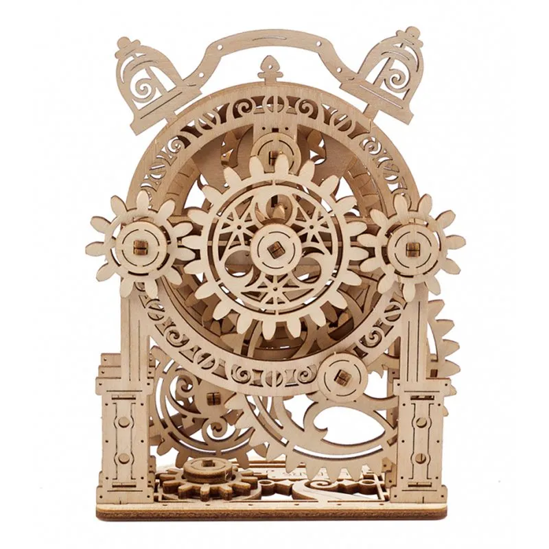 Ugears Vintage Alarm Clock - 9