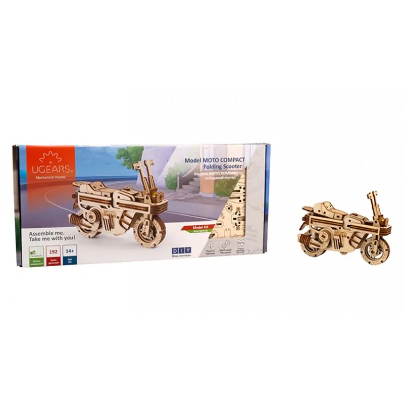 Ugears MOTO COMPACT Folding Scooter - 2