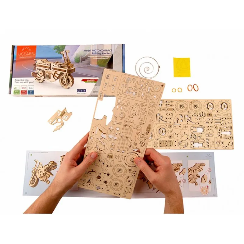 Ugears MOTO COMPACT Folding Scooter - 3