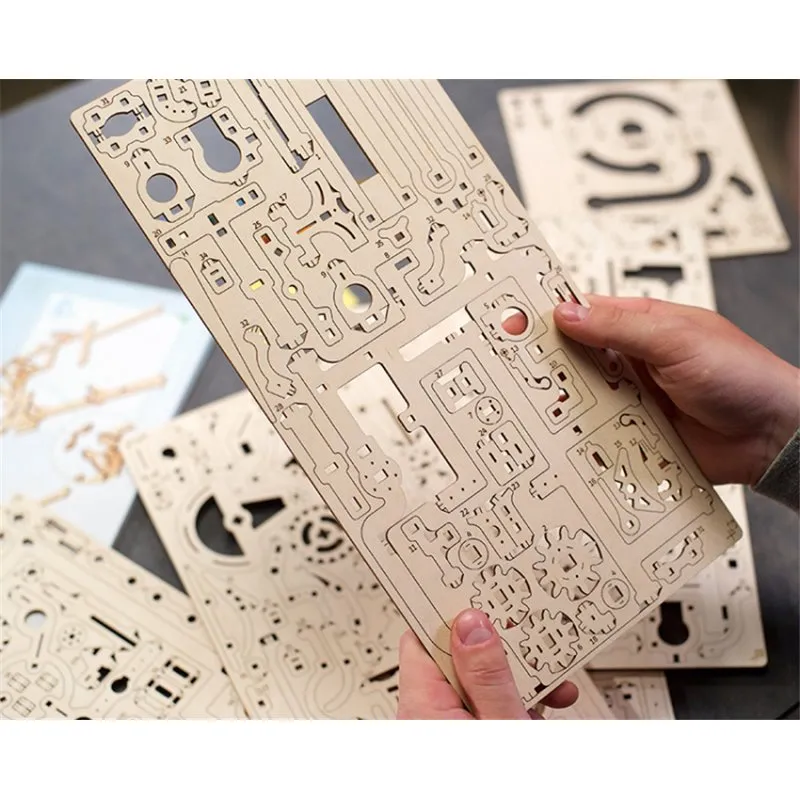 Ugears Marble Run Tiered Hoist - 6