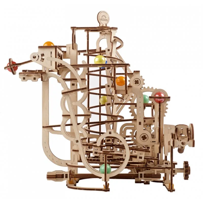 Ugears Marble Run Spiral Hoist (Marble - 4) - 3