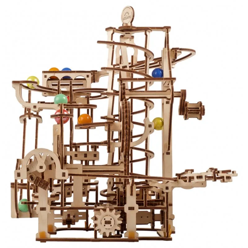 Ugears Marble Run Spiral Hoist (Marble - 4) - 8
