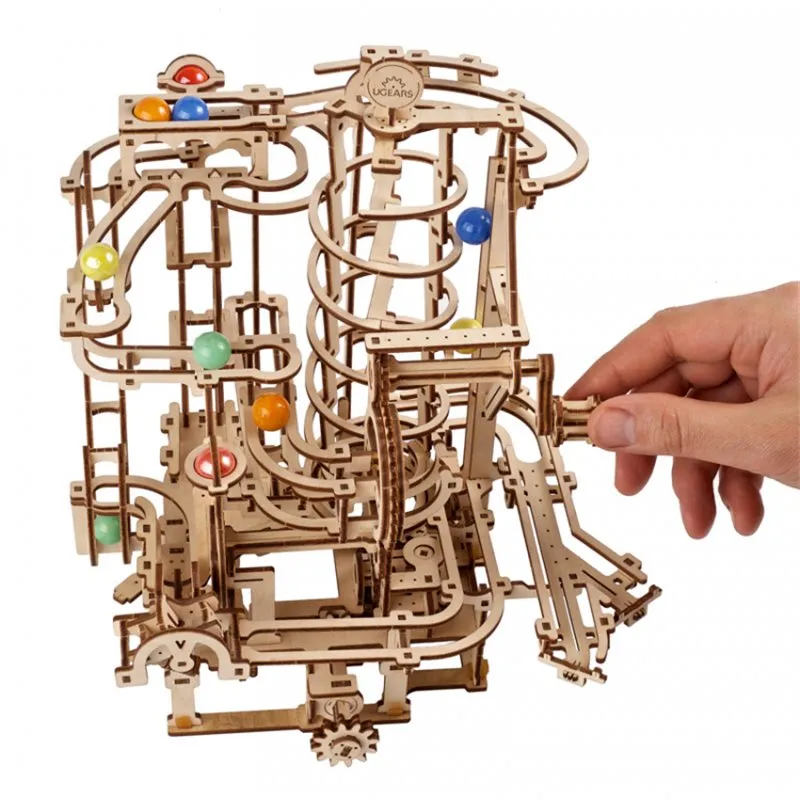 Ugears Marble Run Spiral Hoist (Marble - 4) - 9