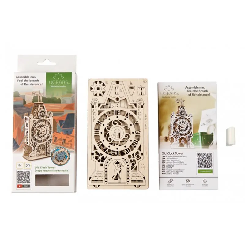 Ugears Old Clock Tower - 7