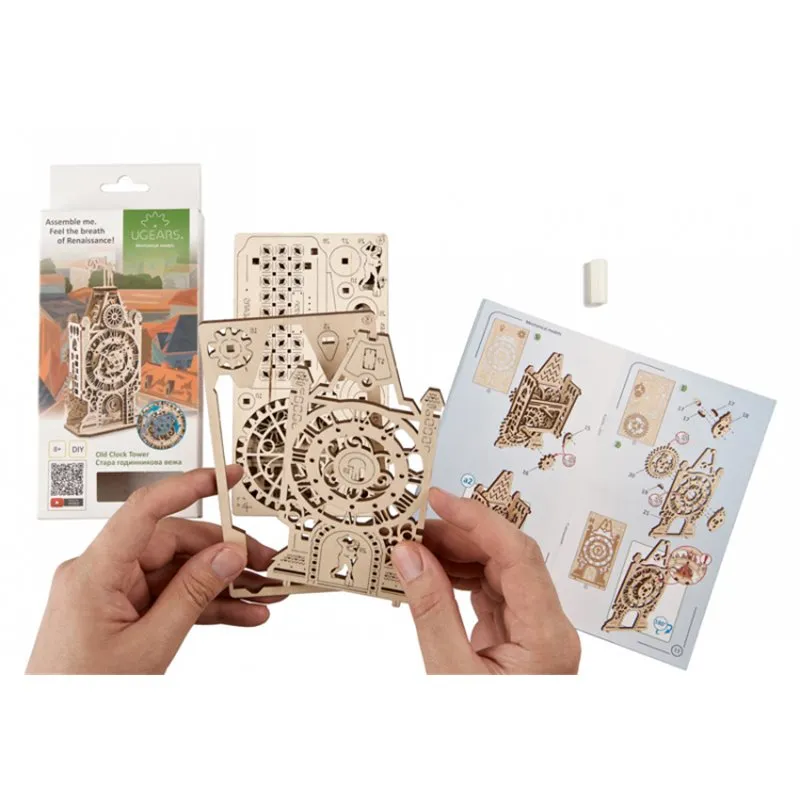 Ugears Old Clock Tower - 8