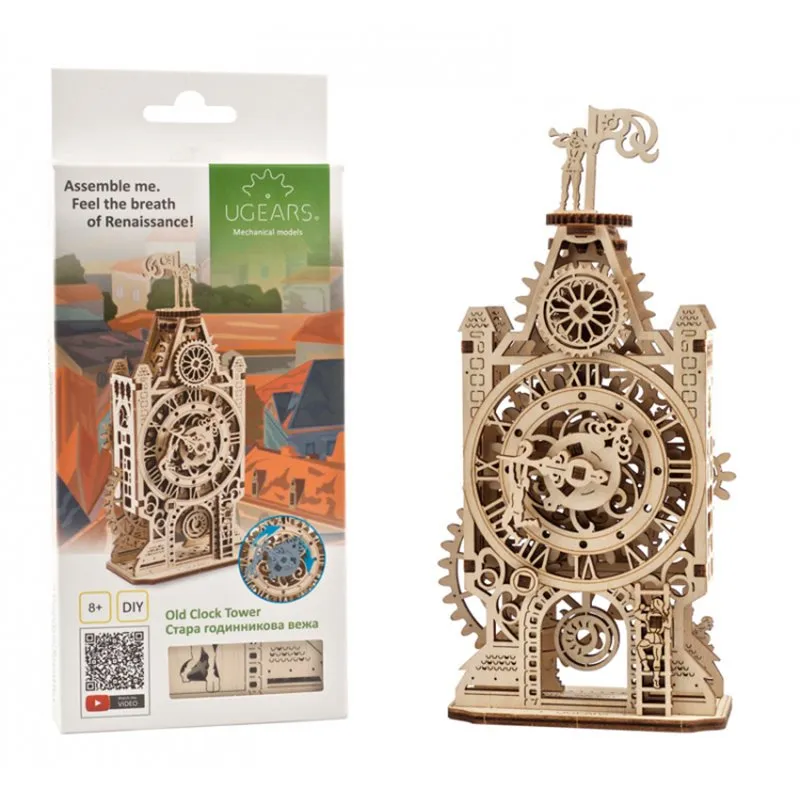 Ugears Old Clock Tower - 9