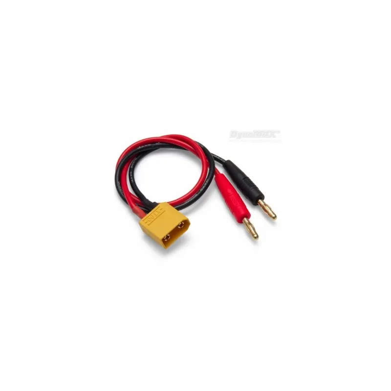 Laddkabel XT90 med 4mm banankontakter