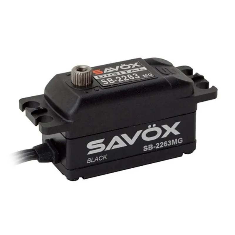 SB-2263MG Servo 10Kg 0,076s Brushless Black Edition Lågt
