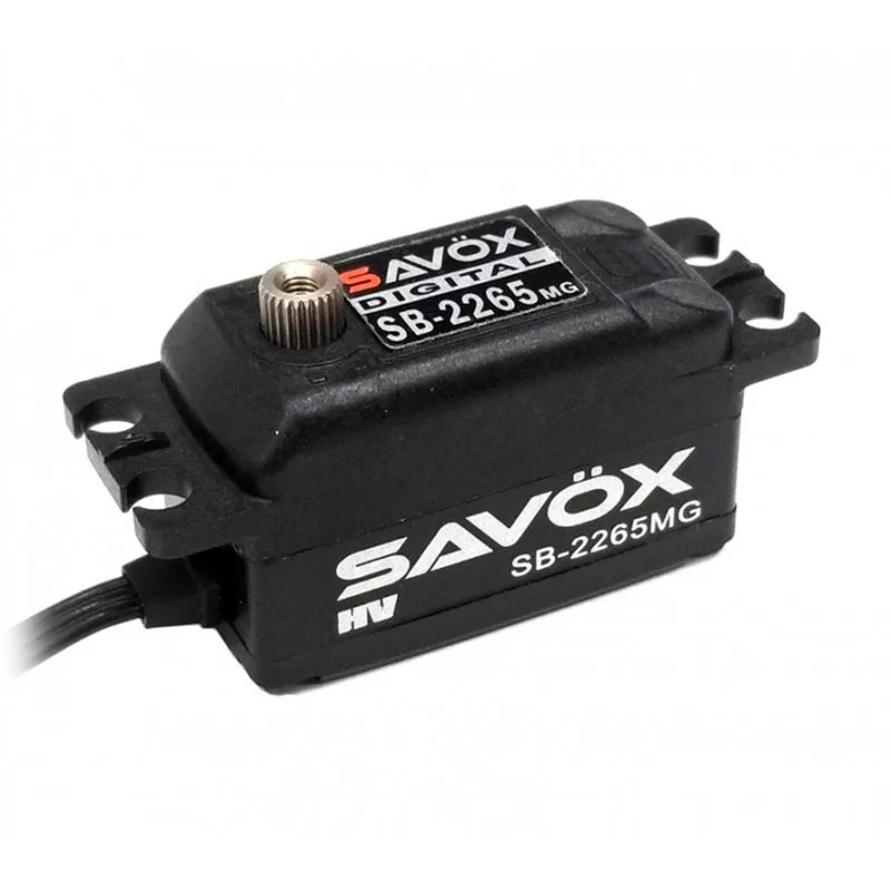 SB-2265MG Servo 13Kg 0,08s HV Brushless Metalldrev Lågt
