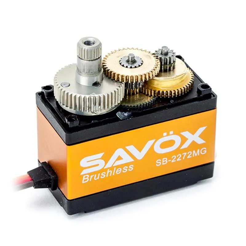 SB-2272MG Servo 7Kg 0,032s HV Alu Brushless Metalldrev - 2