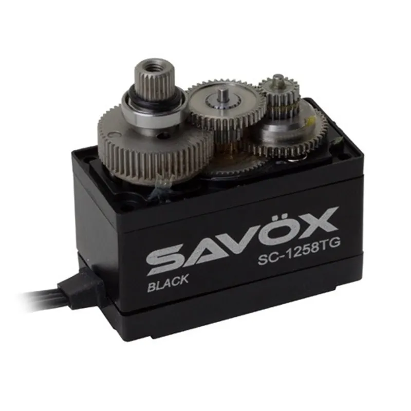 SC-1258TG Servo 12Kg 0,08s Coreless Black Edition - 3