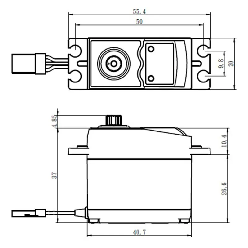 SV-0320 Servo 6,0Kg 0,13s HV - 2