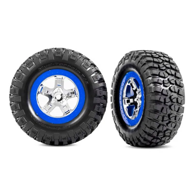 Däck & Fälg, BFGoodrich/SCT Krom-Blå 4WD/2WD Bak (2)