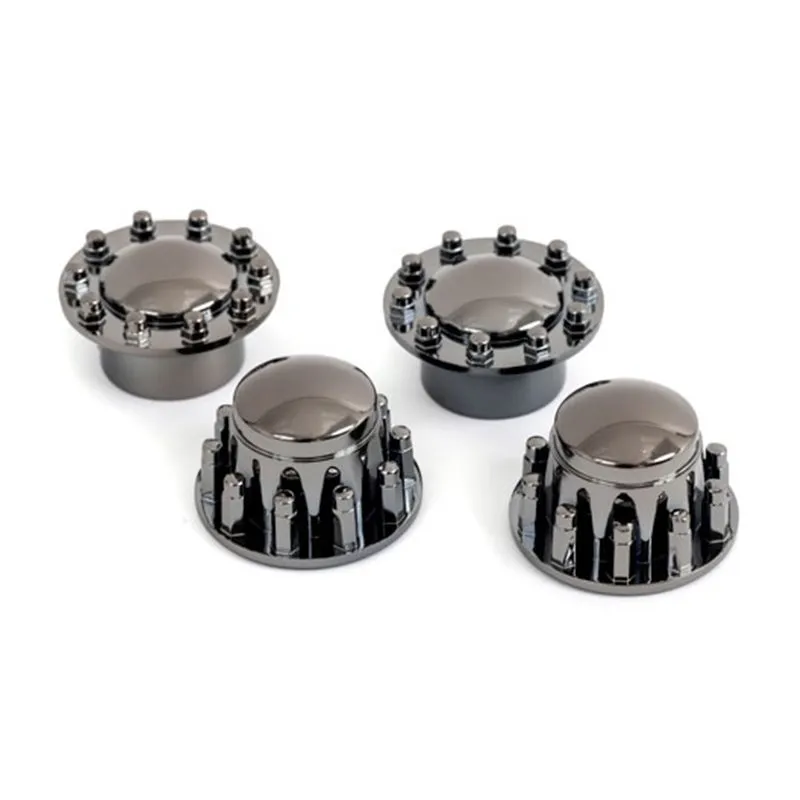 Navkapslar Svart krom TRX-6 2.2