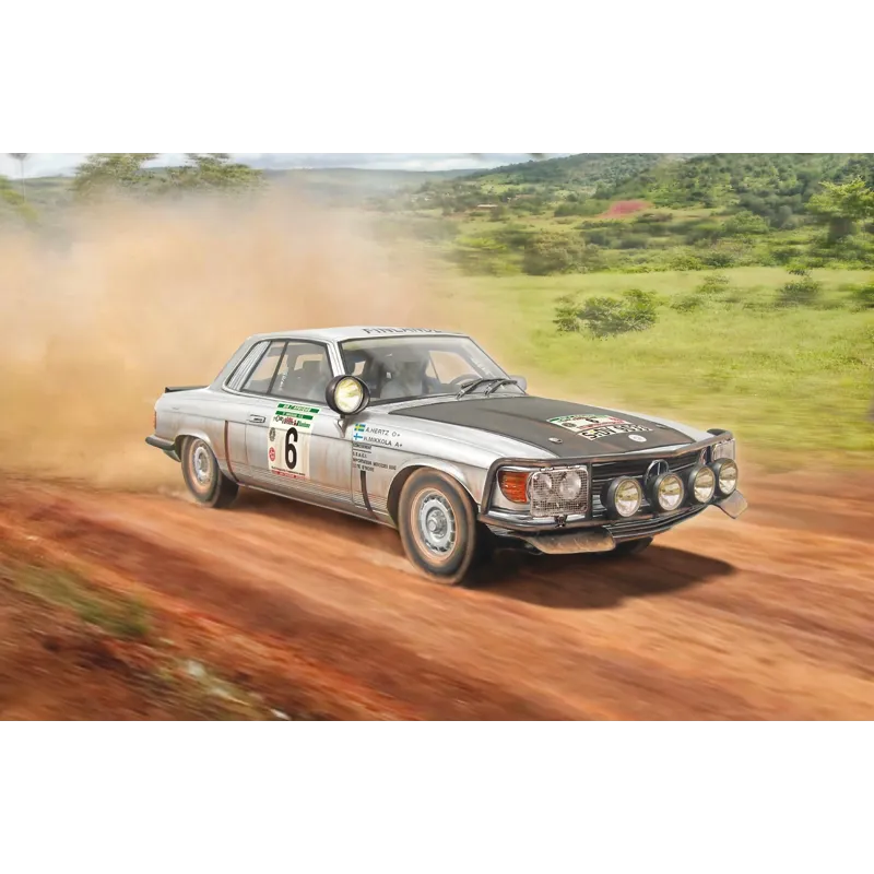 1/24 Mercedes 450 SLC Raklly Bandana 1979 Teams: Waldegård/Thorzelius, Mikkola/Hertz