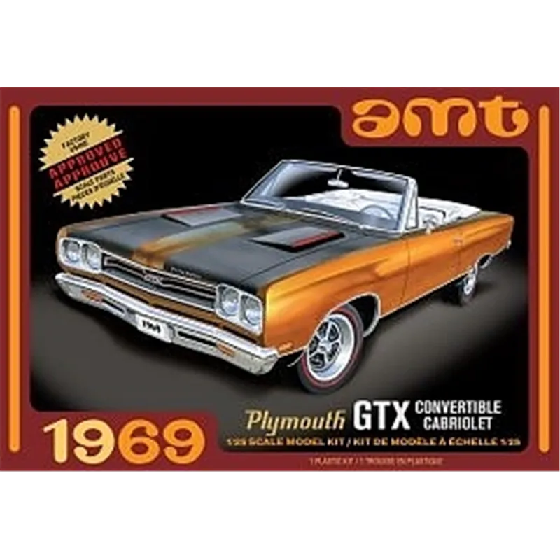 1/25 1969 Plymouth GTX Convertible