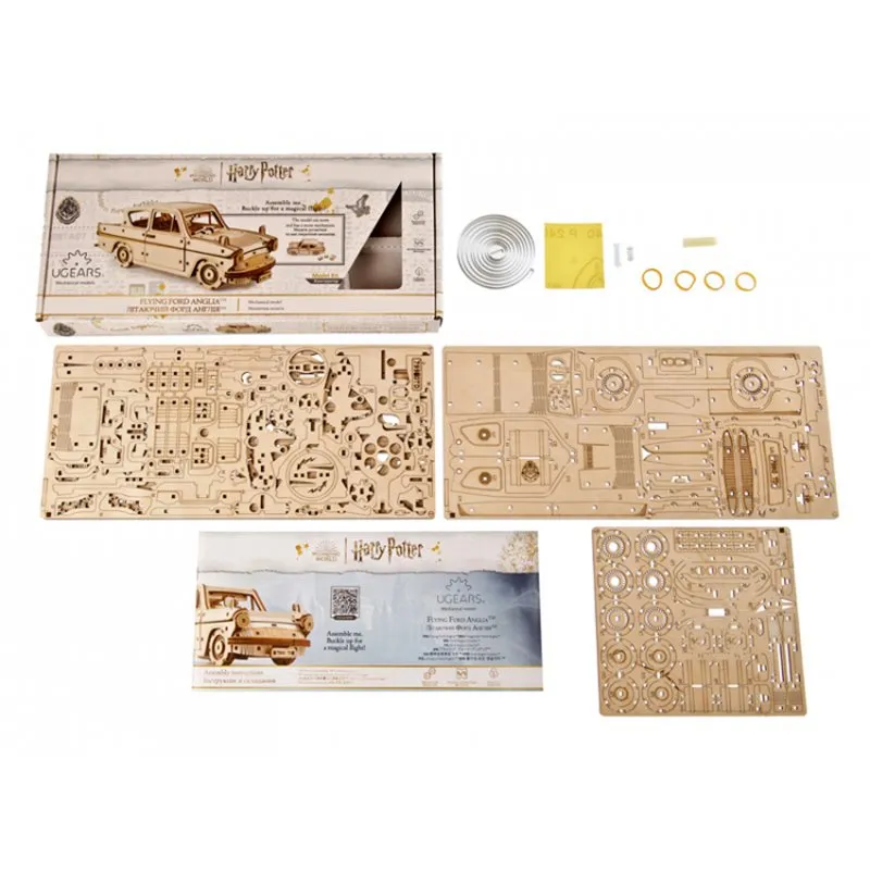 Ugears Flying Ford Anglia Harry Potter - 9