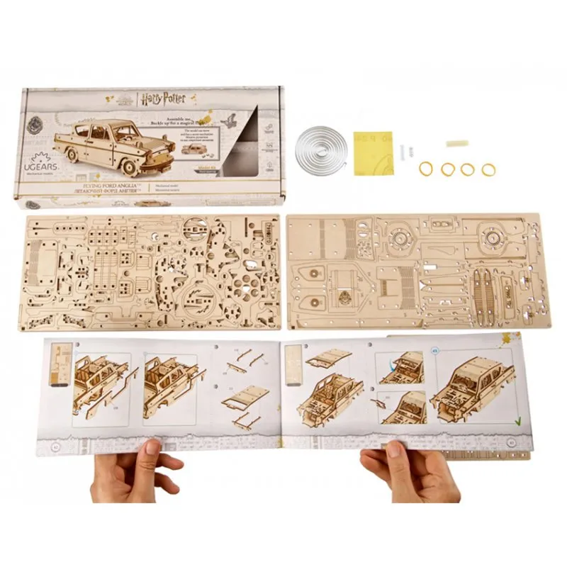 Ugears Flying Ford Anglia Harry Potter - 10