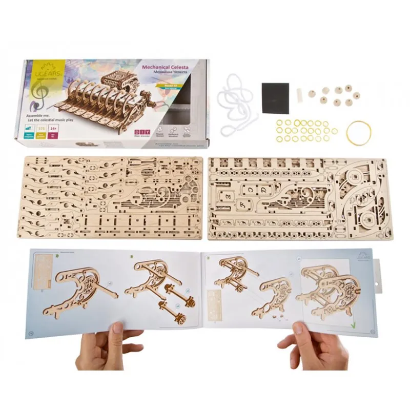 Ugears Mechanical Celesta - 5