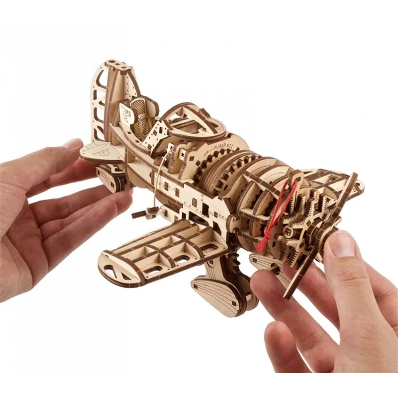 Ugears Mad Hornet Airplane - 5