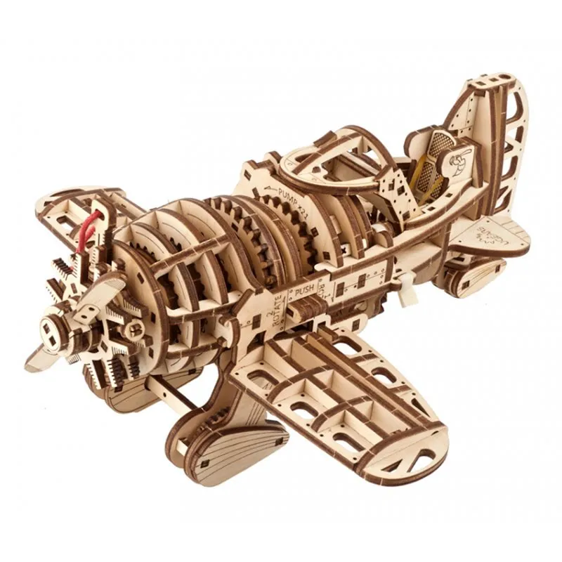 Ugears Mad Hornet Airplane - 9