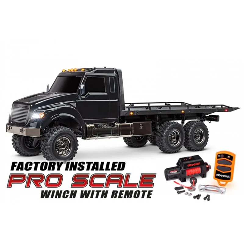 TRX-6 Ultimate RC Hauler 6x6 TQi Svart med winch
