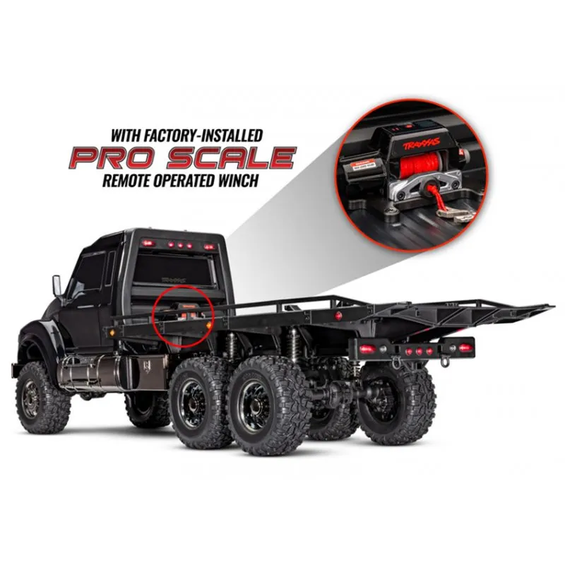 TRX-6 Ultimate RC Hauler 6x6 TQi Svart med winch - 2