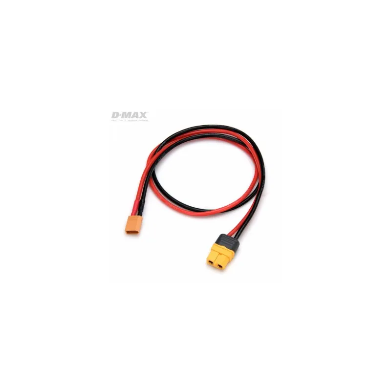 Laddkabel XT30 Hane till XT60 14AWG 500mm