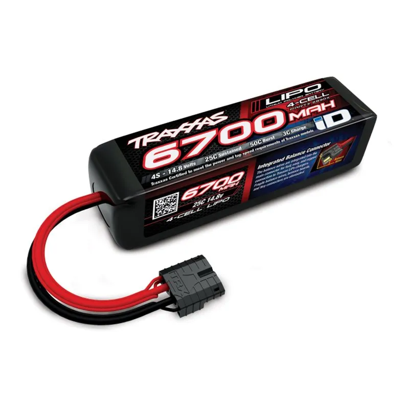 Laddare EZ Peak Plus 8A och 4S 14,8v Li-Po 6700mAh Combo - 3