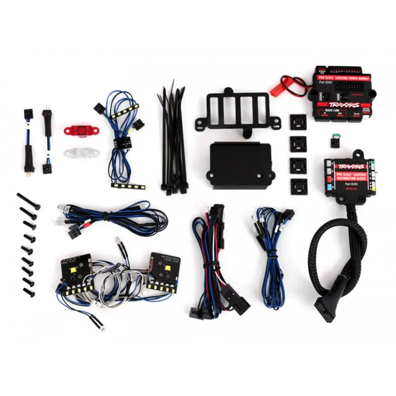 LED Ljus Set Pro Scale Komplett TRX-4 Mercedes G500/G63 6x6