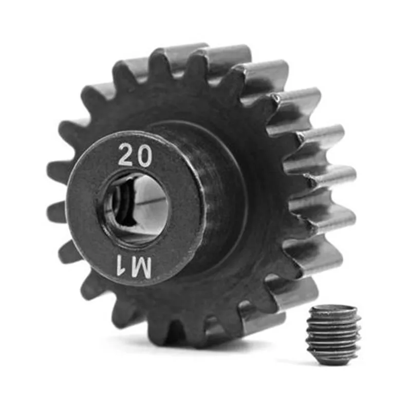 Motordrev (Pinion) 20T 1.0M för 5mm Axel (Fräst, Härdad)
