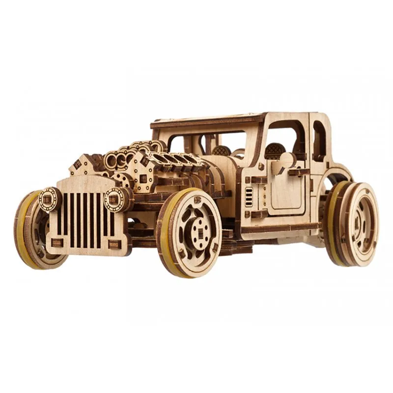 Ugears Hot Rod Furious Mouse - 2