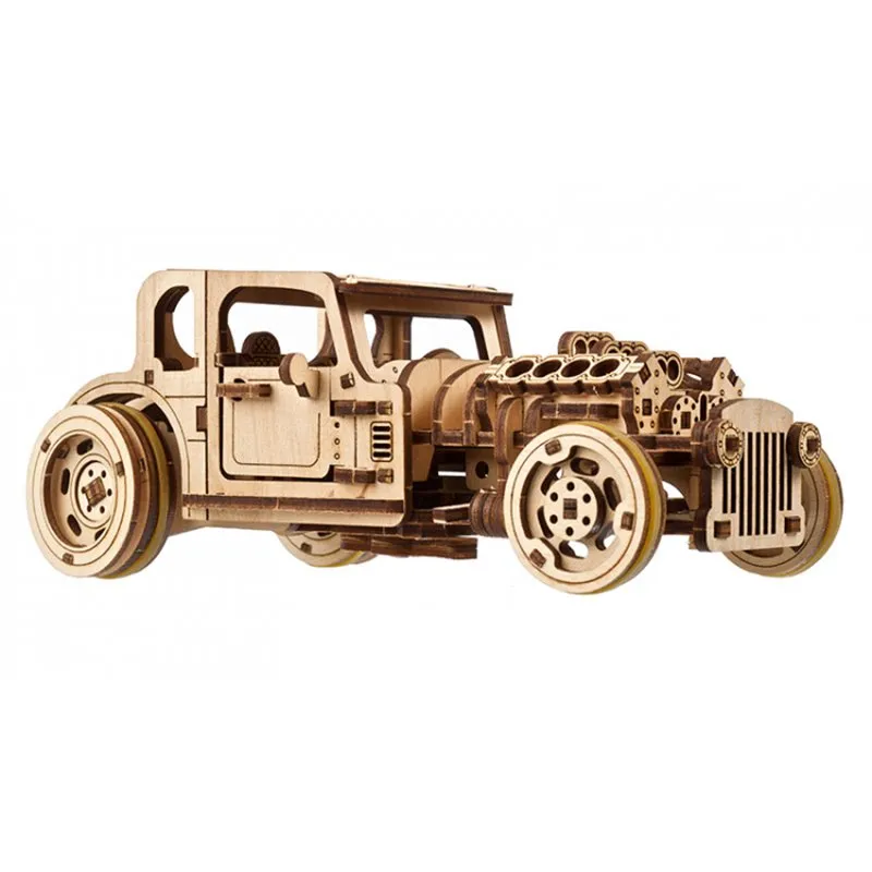 Ugears Hot Rod Furious Mouse - 5