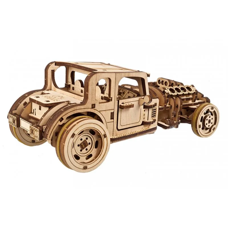 Ugears Hot Rod Furious Mouse - 7
