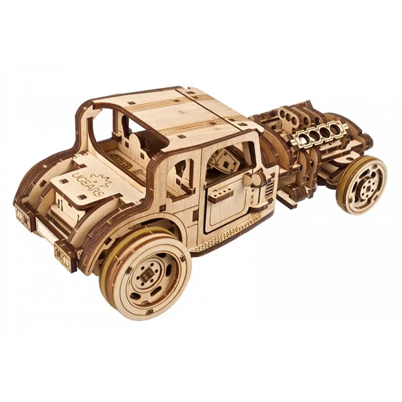 Ugears Hot Rod Furious Mouse - 8