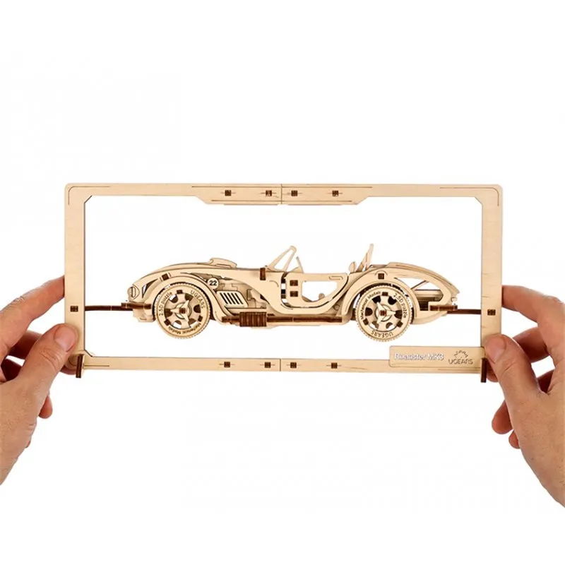Ugears Roadster MK3 2.5D Puzzle - 5