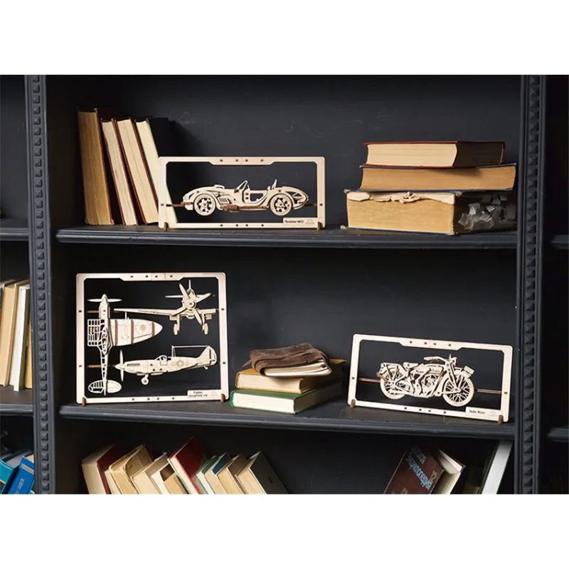 Ugears Fighter Aircraft 2.5D Puzzle - 6