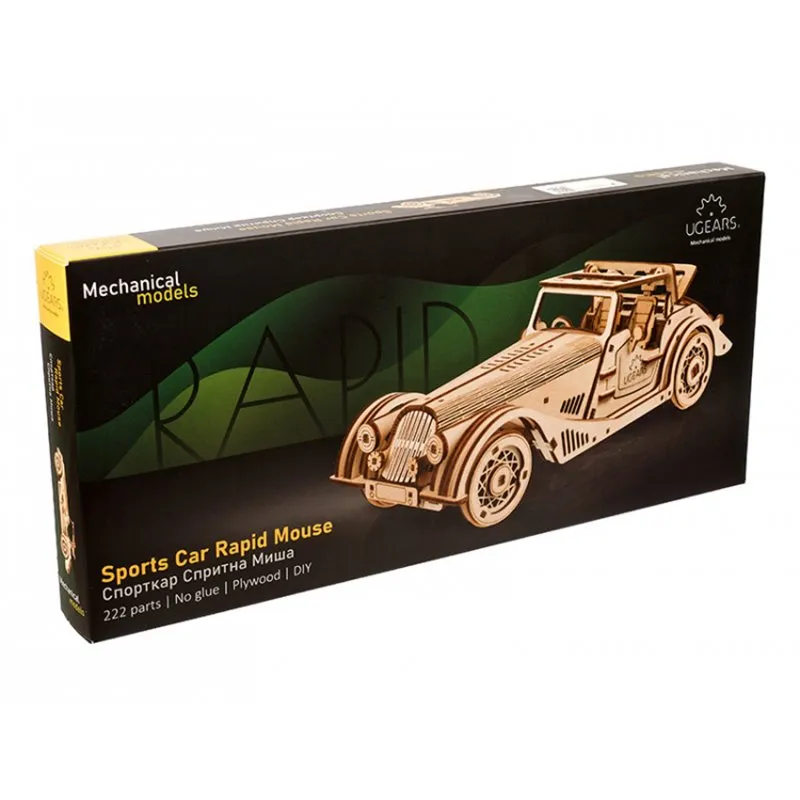 Ugears Sports Car Rapid Mouse - 3