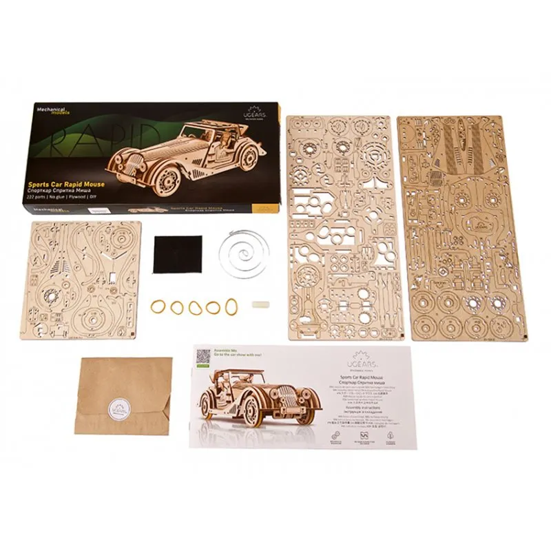Ugears Sports Car Rapid Mouse - 4