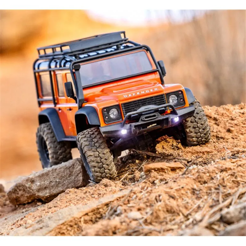 TRX-4M 1/18 Land Rover Defender Crawler Orange RTR - 6