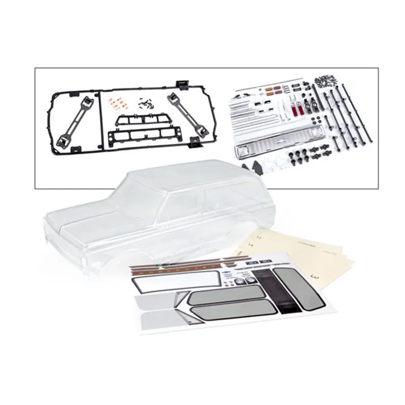 Kaross Chevrolet Blazer ´72 Omålad med Detaljer