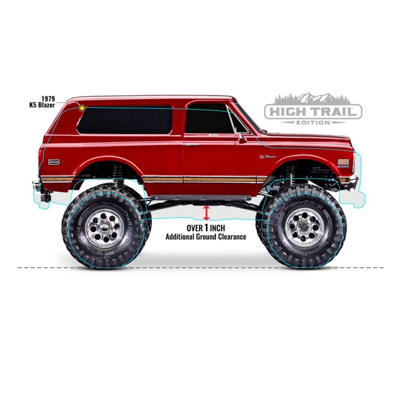 TRX-4 Crawler 1972 Blazer High Trail Blå RTR - 22