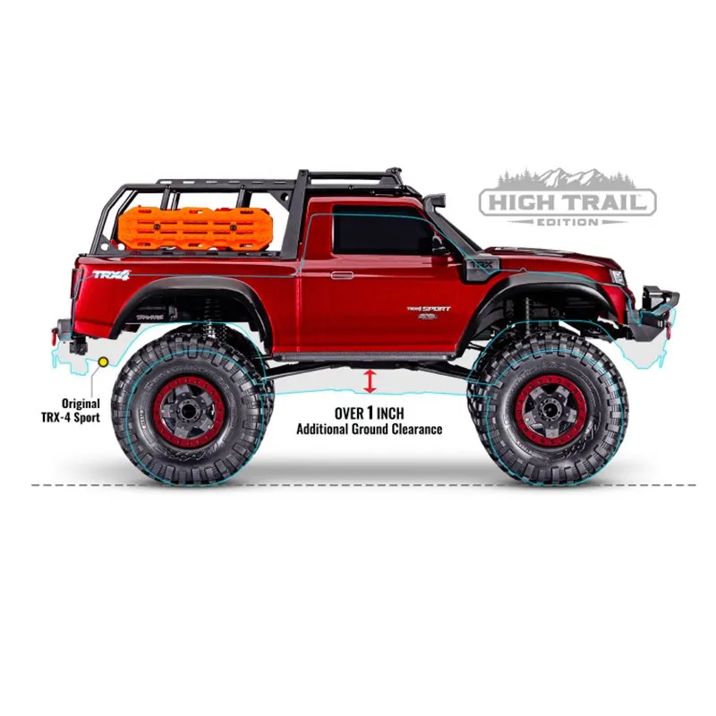 TRX-4 Sport Scale Crawler High Trail Truck 1/10 RTR Blå - 21