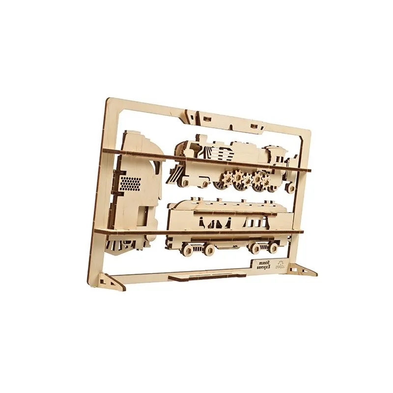 Ugears Steam Express 2.5D Puzzle - 4