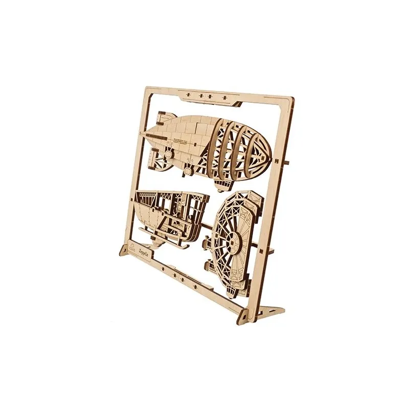 Ugears Zeppelin 2.5D Puzzle - 2