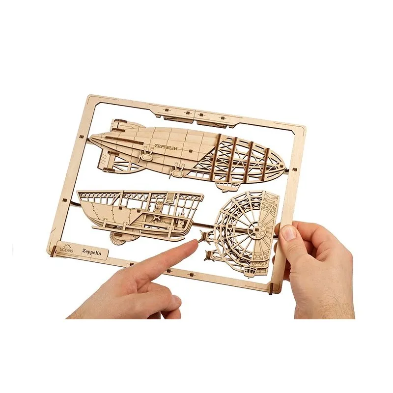 Ugears Zeppelin 2.5D Puzzle - 5
